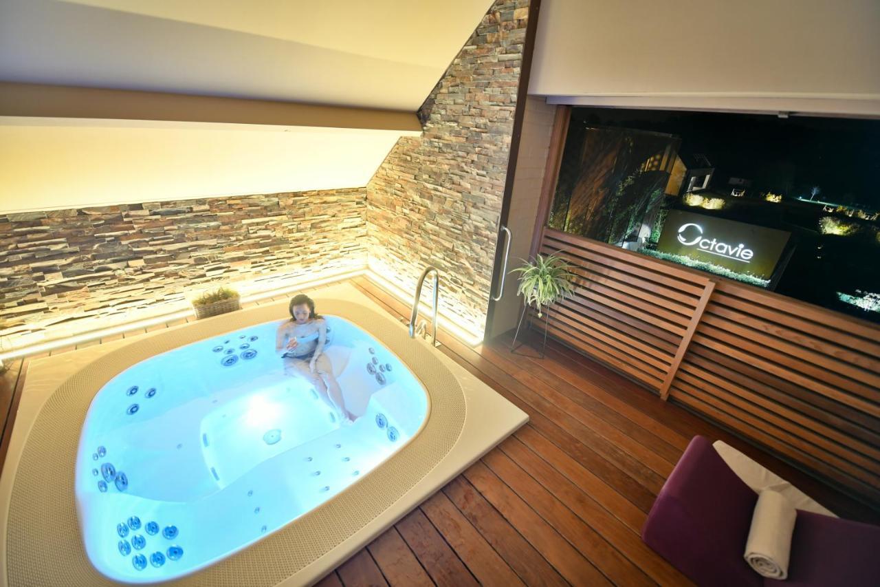 Octavie - Suite De Luxe A Tournai Avec Piscine Privee, Jacuzzi, Sauna Et Hammam Exterior photo